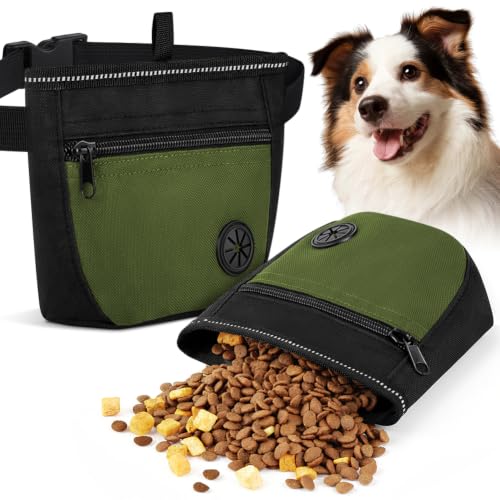 OFFCUP Dog Treat Pouch and Training Clicker, Upgrade Dog Treat Bag