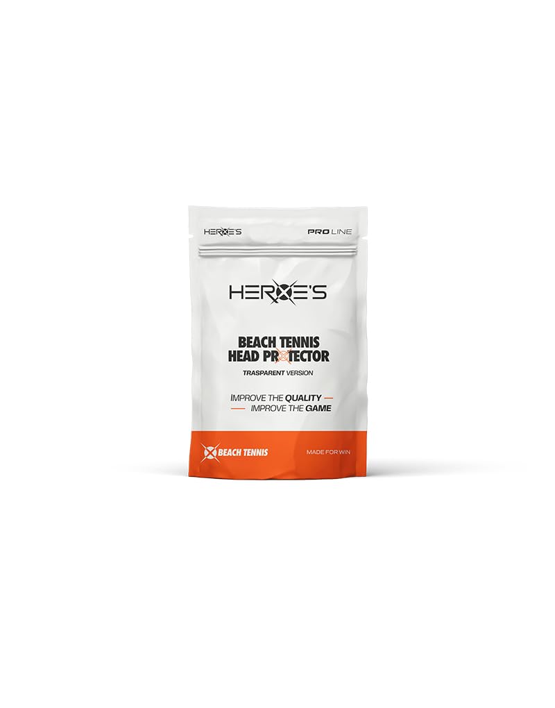 Heroe's Copritesta Racchetta da Beach tennis/Tape Protector TRASPARENTE