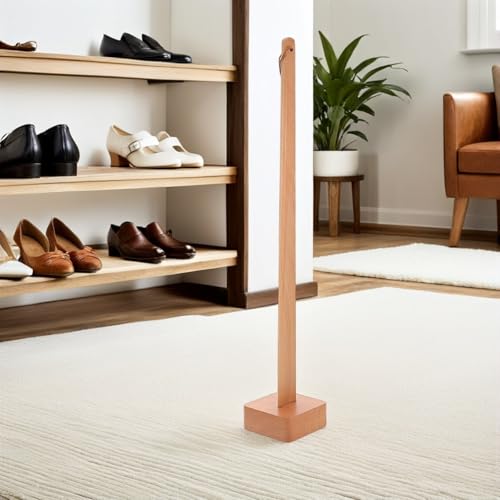 Calzador de madera con base de 56 cm y mango largo para mayores 5