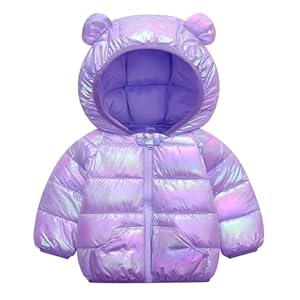 Baogaier Niños Chaqueta Invierno, Impermeable cortavientos