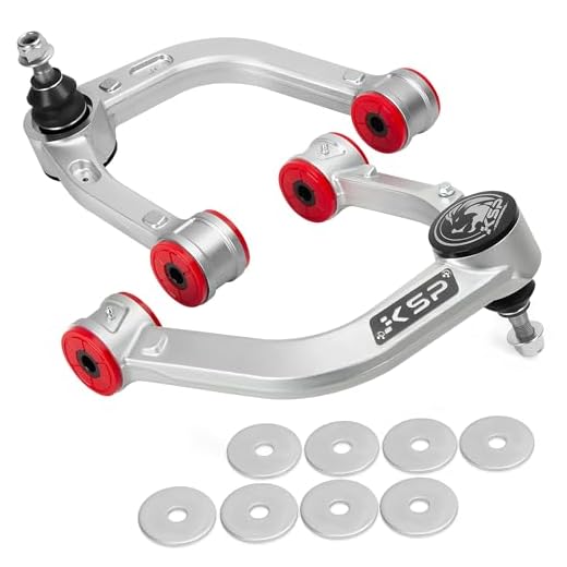 KSP Front Upper Control Arm For Toyota 4Runner 2003-2023, 2-4" Adjustable Front Aluminum Control Arm for 2006-2016 FJ Cruiser 2003-2022 Land Cruiser Lexus GX, One-piece Aftermarket Forged UCA