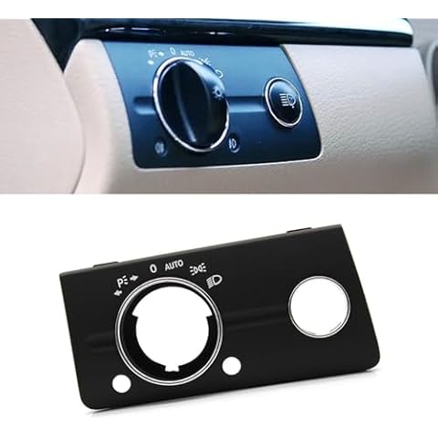 Goodithy Car Dashboard Headlight Switch Replacement for Mercedes Benz W211 E Class Cover