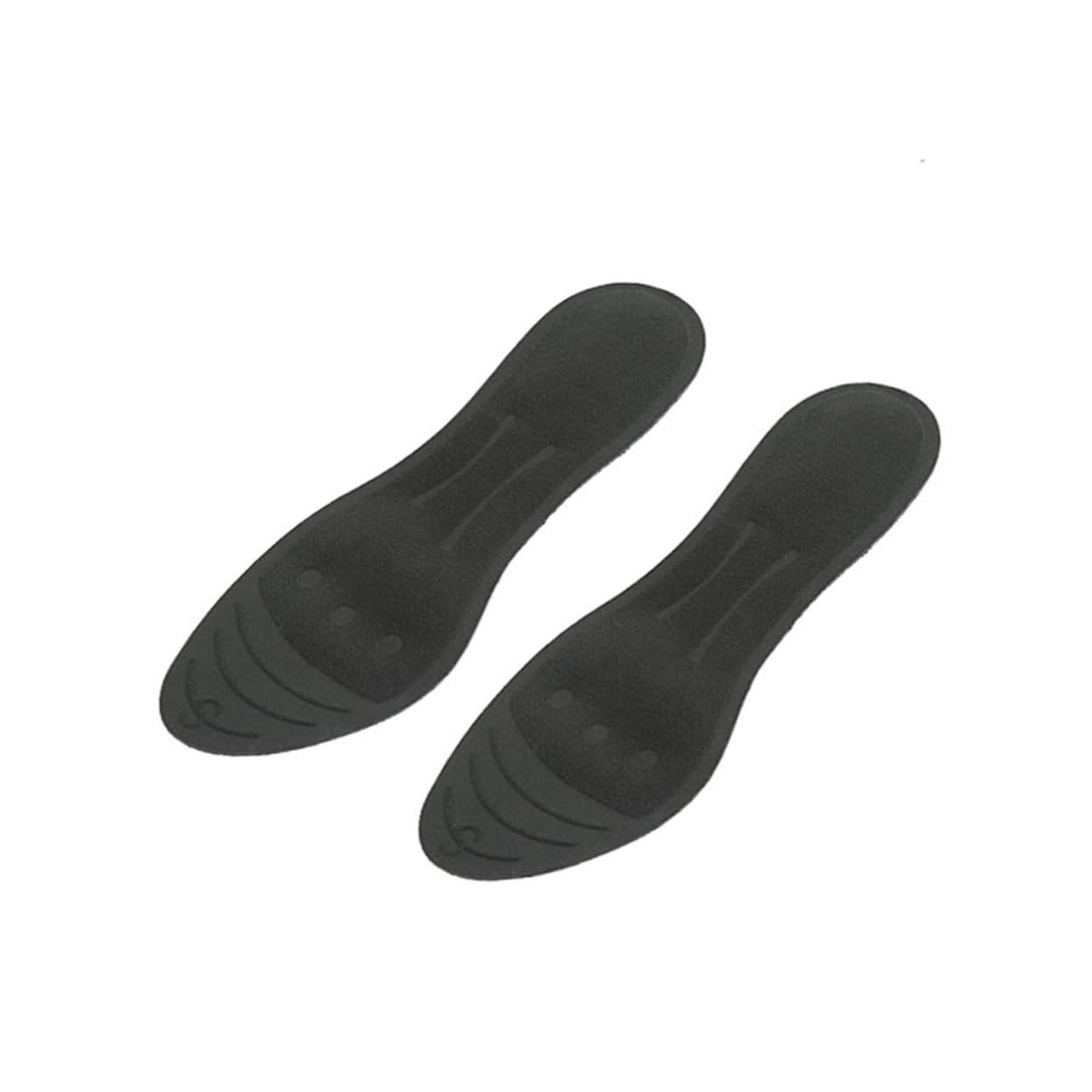 3stücke Tpu Flüssige Massage Orthopädische Einlegesohlen Schwarz Xs Dämpfung Für Fußschmerzen Plantarfasziitis Und Fersensporn Glycerinfüllung Für Therapeutische Entlastung