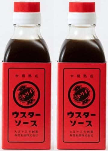 トリイソース ウスターソース 200ml × 2個セット 無添加 日本で唯一の木桶二段熟成製法 鳥居食品