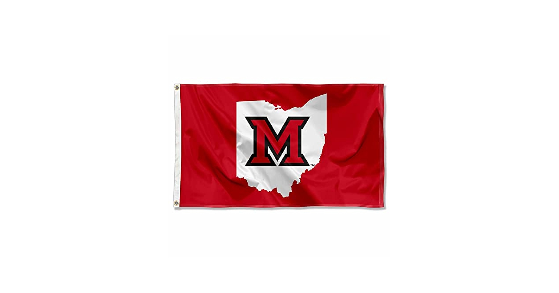 Amazon.com : Miami Redhawks State Logo Flag : Sports & Outdoors