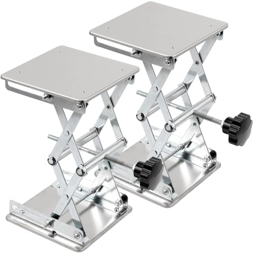 Cric de laboratoire élévateur inox 203mm support extensible réglable de table