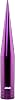 TRUE SPIKE Fat Spike Purple Antenna in Heavy Gauge CNC Machined Billet Aluminum Short Compatible with Chevy Silverado 1500 2500 3500 07-20