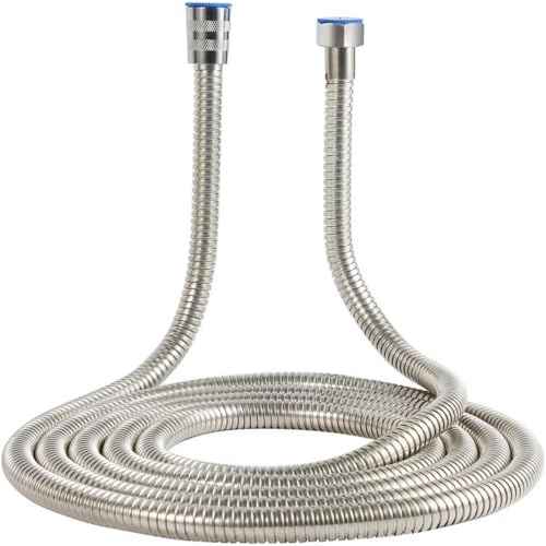 Upgraded 121-Inch Stainless Steel Handheld Shower Hose Explosion-Proof Stainless Steel Woven Inner...