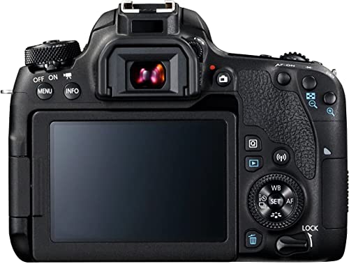 Canon EOS 77D - Cámara réflex de 24.2 MP (vídeo Full HD, WiFi, Bluetooth) Negro - Kit Cuerpo con Objetivo EF-S 18-55 IS STM - imagen 5