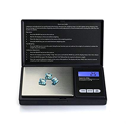 GNANY Notebook Series Digital Scale with 5 Digits LCD Display, 500Gm