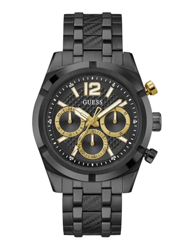 Montre bracelet pour homme GUESS en acier inoxydable au design raffiné