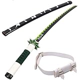 鬼殺隊刀 ABS 日輪刀長さ:104cm 鬼滅の刃 鬼殺隊 完成度高い 模造刀 模擬刀 冨岡義勇刀 竈門炭治郎剣 我妻善逸刀 武器 (不死川)