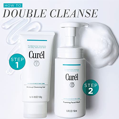 Curel 25954 Japanese Skin Care Makeup Cleansing Gel, Gentle Facial Cleanser For Dry, Sensitive Skin thumb #4