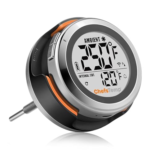 ProTemp S1 Patented Smart Grill Gauge Thermometer Hub Wi-Fi and Bluetooth for Weber Kamado Joe Grills Smoker Offset Upgrade Replacement Accessories (Universal Version not for Big Green Egg)