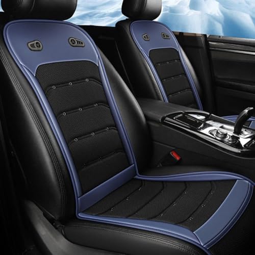 Cooling Seat Cover, Ventilated Seat Cover, Removable Mesh, Easy to Clean, Suitable for Home, Office, Car, Ventilation, Three-Position Adjustment, Improved Sitting Posture, Black - Image 7