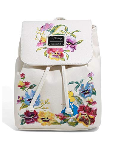 embroidered mini backpack