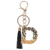 SOIMISS Alphabet Letter Keychain Fashion Key Holder Bag Accessory Keyring Pendant