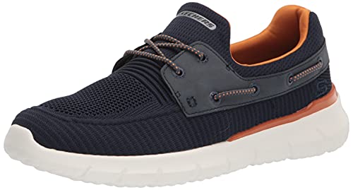Skechers Men's Del Retto-Clean Slate Knitted Bungee Slip On