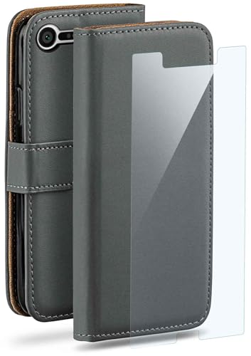 Kit protection 360 Sony Xperia X Compact moex housse et film gris