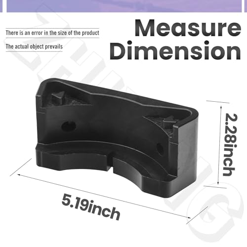 Leaf Blower Wall Mount Holder Bracket W/Hardware for Milwaukee M18 2724-20 2724-21 Blower - Milwaukee M18 Fuel Leaf Blower Wall Mount, Mounting Bracket for Storage Blowers