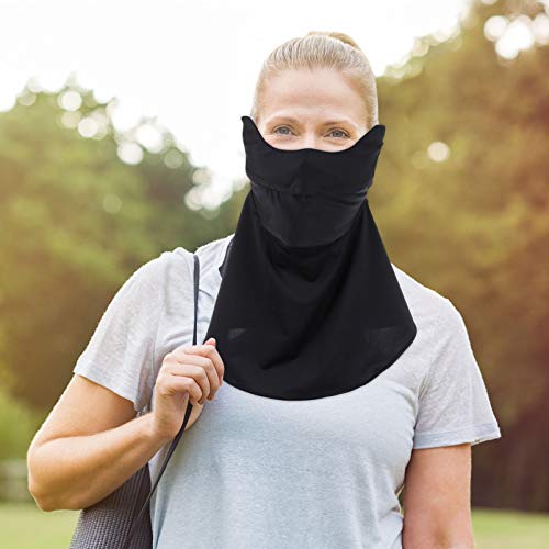 ABOOFAN 1 Unidade Guarda-sol Respirável Bandanas Coloridas Chapéu De Corrida Para De Rosto De Equita