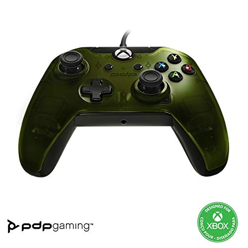 PDP Wired Controller for Xbox One, Xbox One X and Xbox One S, Verdant Green