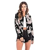 Diverse beautiful patterns and slim fit desgin make the baseball jackets cute, stylish and adorable.