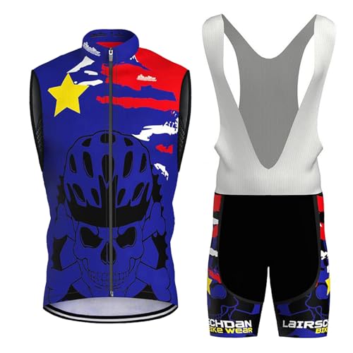 Ensemble combinaisons de cycling haut confort avec coussin gel 9D
