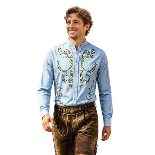 Camisa occidental ligera para hombre ideal para evitar el calor con estilo