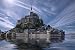 Classique Puzzle Mont Saint Michel France Normandie Europe Puzzle Adulte, Puzzle Bois -500 Pièces