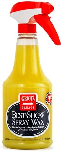 Griot's Garage Best of Show Spray Wax for Car Detailing, Works on...