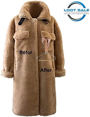 LOOT SALE Handy Carpet Lint Remover, Carpet Scraper Pet Hair Remover- Bobble Remover for Clothes Restores Fabric (Wooden with Copper Blade 01)