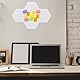 FWEEK 20 Stück Hexagon Pinnwand Filz, 22 x 19cm Filz Sechseckige Pinnwand, Filz Pinnwand Sechseck mit 60 Pinnnadeln für Klassenzimmer Büro und Arbeitszimmer, Weiße