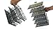 Hot Diecast Wheels Display Case - 1/64 Scale Die-cast Model Car Organizer, Hot Diecast Wheels Parking Garage Dioramas with 15 Parking Spaces(Mesh Railing)