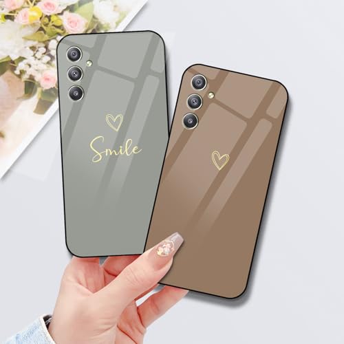 Image of COLORflow Back Cover Compatible with Samsung Galaxy A34 5G | Heart Notes Color Customized | Shockproof TPU Bumper with Camera Protection Back Cover Compatible with Samsung Galaxy A34 5G, Multi