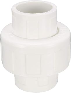 sourcing map 20mm Slip x 20mm Slip PVC Pipe Fitting Union Solvent Socket Quick Connector 4pcs