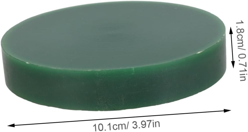 Green Jewelry Carving Wax Block for DIY Jewelers 4x4 X 0.7