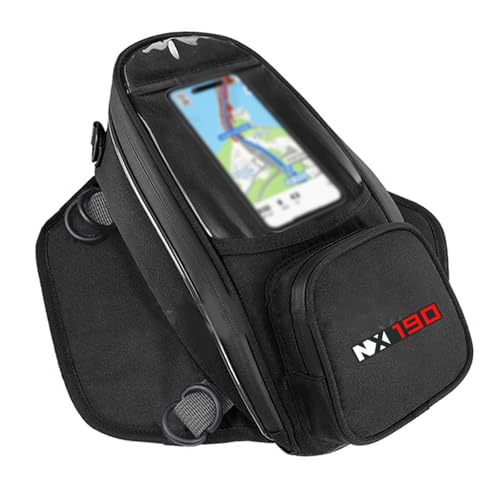 Pack navigation réservoir moto NX-190 étanche sacoche de guidon moto