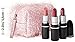HOLIDAY COLLECTION Frosted Firework Fireworked Like A Charm Lipstick Set PINK