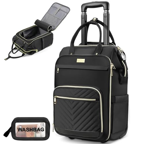 star cloud Underseat Carry-On Luggage with Wheels & USB Port