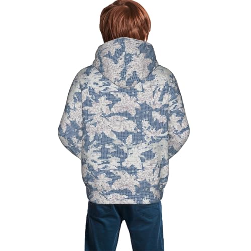 Moon Phases Kid Hoodies Boys Sweatshirts Girls Pullover with Pocket4