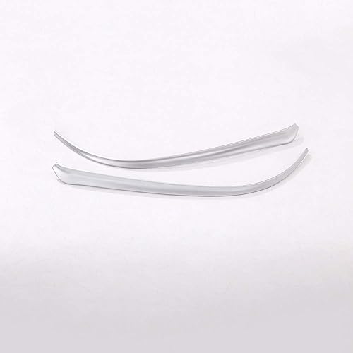 Miniatura 6 de YIWANG Fibra de carbono estilo ABS cromo para BMW X1 F48 1 2 series Active Tourer F45 F46 218i 2016-2019 coche lateral espejo retrovisor tiras Trim