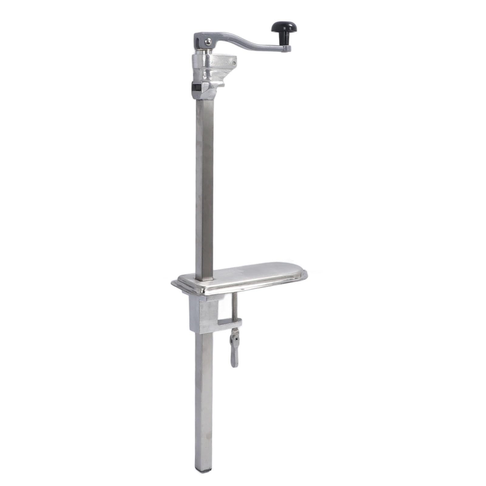 Abrelatas Comercial, Abrelatas Industrial para Latas Grandes, Abrelatas de Mesa Manual de Acero Inoxidable de Hierro Fundido Resistente, Abrelatas de Mesa con Mango para Latas de hasta 11 Pulgadas de