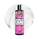 Crazy Color Rainbow Conditioner for Dyed & Bleached Hair Nourish, Protect & Cleanse. Preserve Hair Colour, Pigment Compatible 250 ml