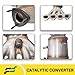FortunaFlow Catalytic Converter Compatible with Chevy Cruze 2011 2012 2013 2014 2015 2016 1.8L,Sonic 2012 2013 2014 1.8L,Front,Replace 16657(EPA Compliant high flow standard)
