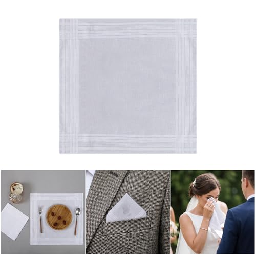Pañuelo de bolsillo suave para uso diario tradicional cuadrado 2