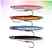Yardwe 4pcs Lifelike Fishing Lures Fish Shape Design for Freshwater and Fishing for Bass Carp and More Four Colors