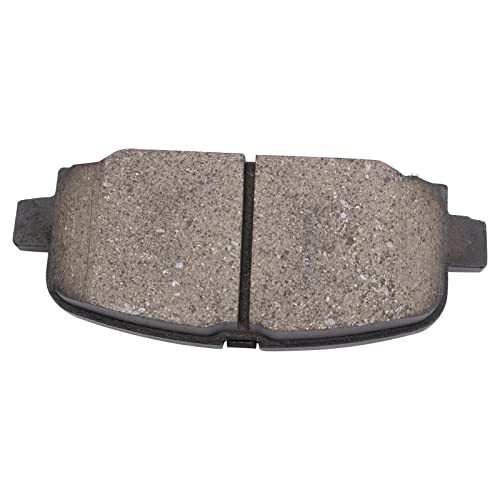 Image of TRQ Rear Brake Pad and Rotor Set Ceramic Compatible with 2018-2022 Jeep Compass