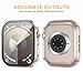 Haojavo 5 Pack for Apple Watch Series 11 Series 10 42mm Screen Protector Case, PC Hard Cover with Tempered Glass Film Ultra-Thin Slim Fit Scratch Resistant Protective Bumper for iWatch S11 S10 42mm