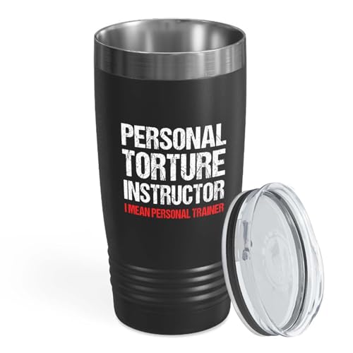 Personal Trainer Black Edition Viking Tumbler 20oz - Prsnal - Fitness Instructor Personal...